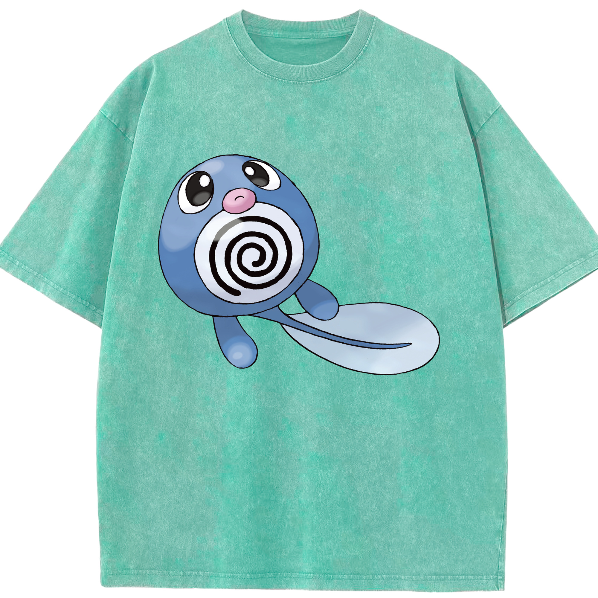 （画像用） ポケットモンスター Pokémon 綿100% ヴィンテージ風 半袖Tシャツ（フロントプリント）